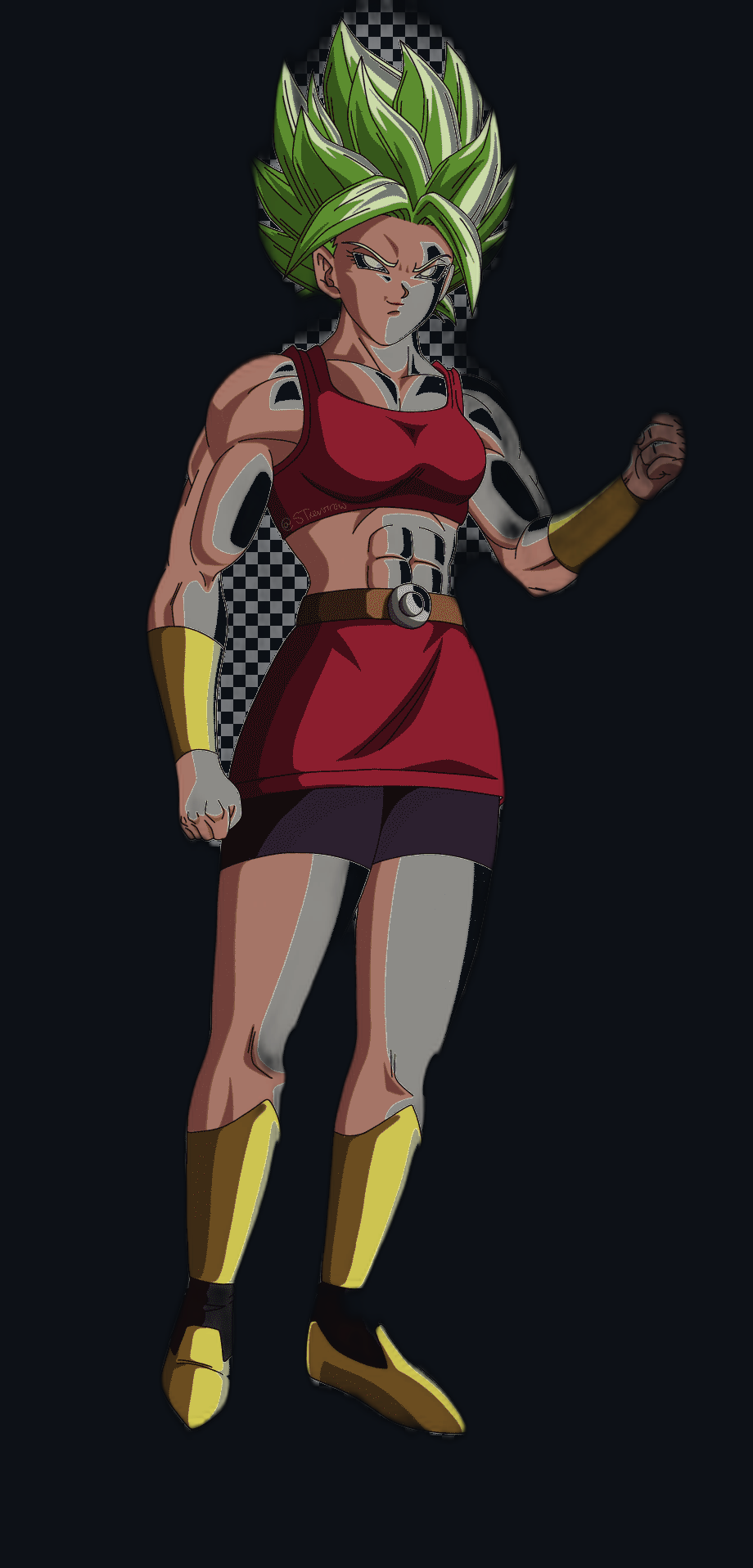 Kefla — Potara Fusion of Caulifla and Kale